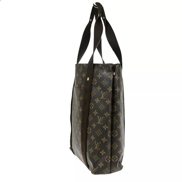 LOUIS VUITTON Cabas Beaubourg Tote Shoulder Bag Monogram Canvas - Picture 4 of 7